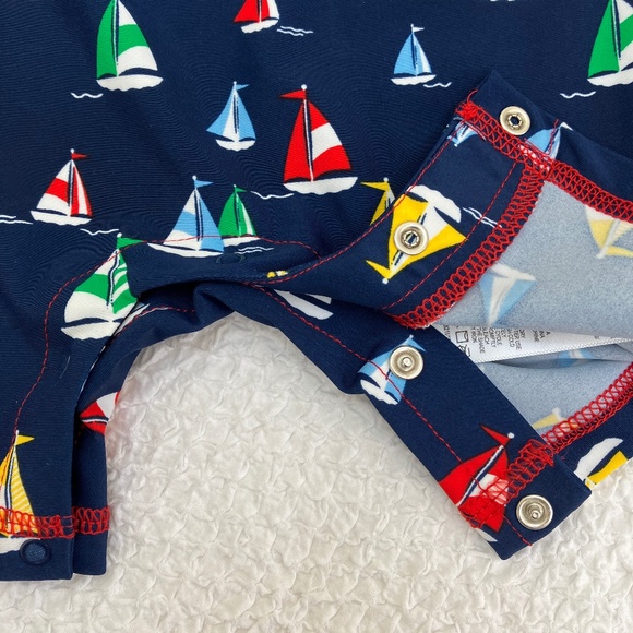 Little Me Rashguard Bathing Suit - Picture 4 of 7